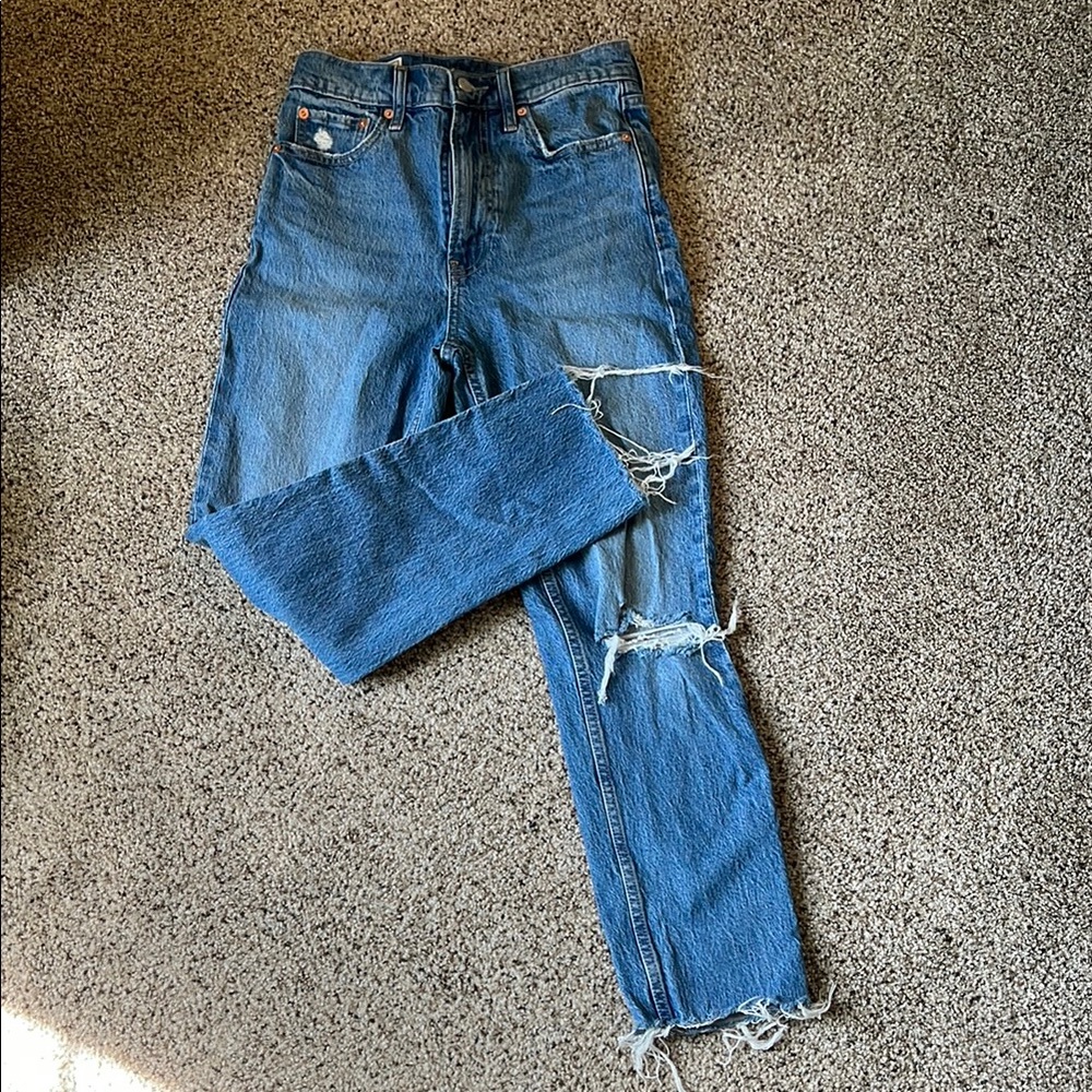 Gap Cheeky straight high rise jeans